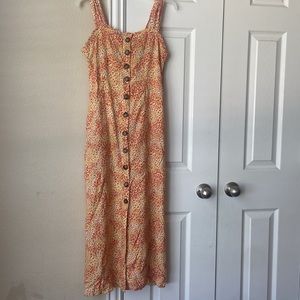 Japna Floral Midi Dress